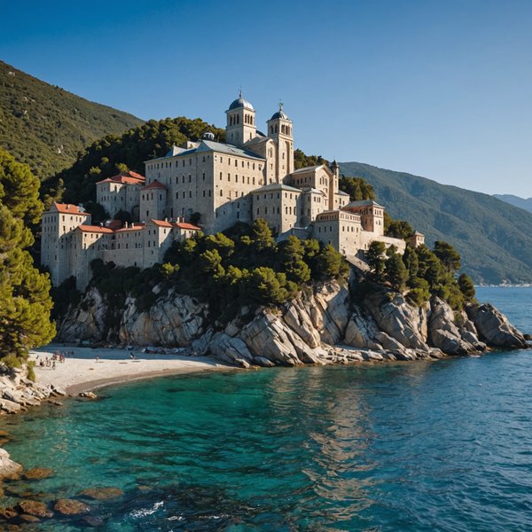 Comment organiser une visite des monastères du Mont Athos, Grèce?